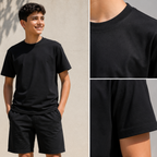 T-Shirt 100% Cotton Simple قابل للطباعة